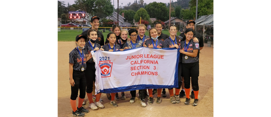 South Pasadena Junior Softball District 18 Champions