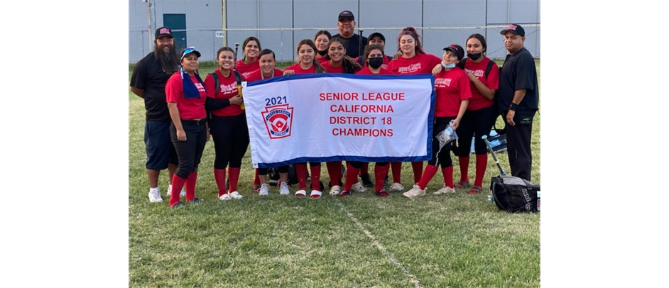 South El Monte Senior Softball 2nd Place State Tournament Winners