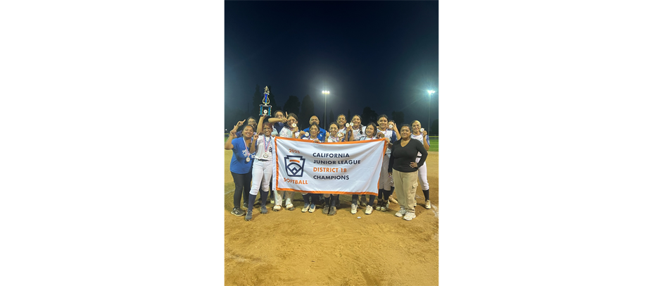 East Alhambra Junior Softball All Star Champions