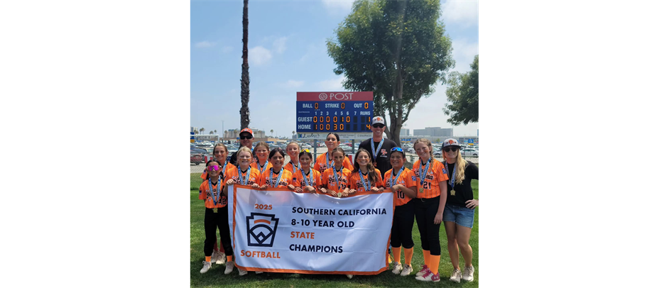 South Pasadena 8-10 SOFTBALL STATE CHAMPIONS 2025
